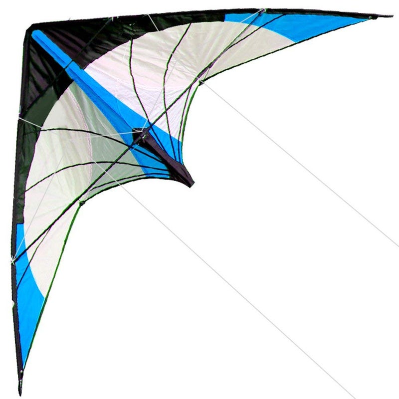 HENGDA KITE-Upgrade Star Rhyme 48 Inch Dual Line Stunt Kite for Kids and Adults,Outdoor Sports,Beach and Fun Sport Kite,Handle,Line,and Bag Included - Image 1
